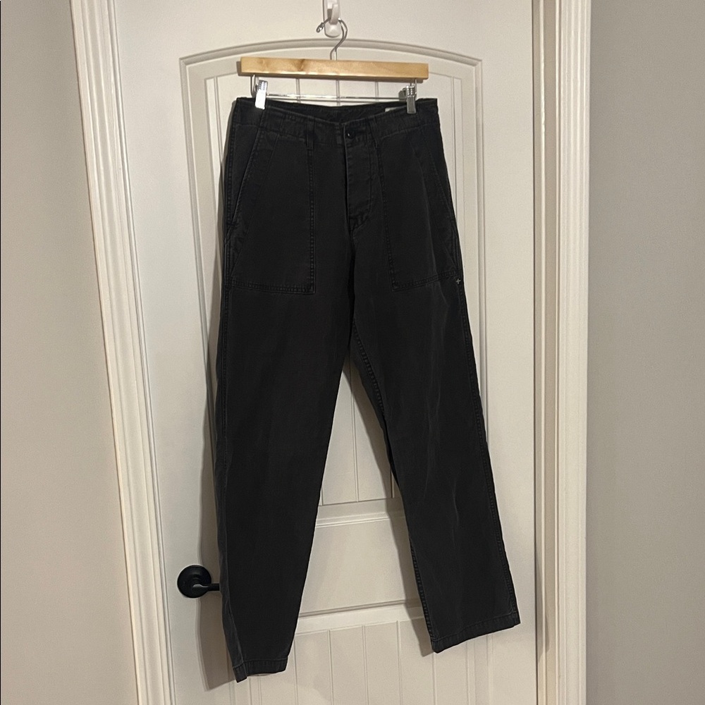 imogene + willie Blake military trouser in black - Picture 5 of 9